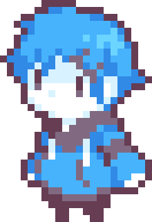 make pixel art 32x32 of your favorite character anime